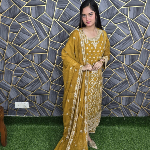 এক্সক্লুসিভ জর্জেট থ্রি পিস