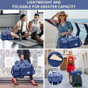  Fashionable Large Capacity Travel & Gym Bag (Purple colour)