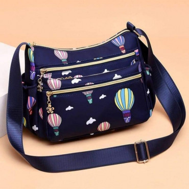 Korean Cross Bag (Blue)
