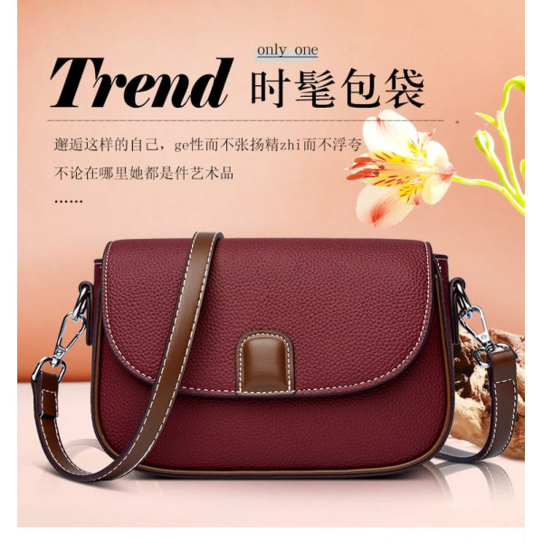 Women Fashion Crossbody Bags (Meroon)