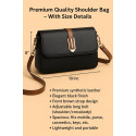 Premium Quality Shoulder Bag ( Black )