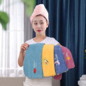 Quick Dry Hair Cap Towel  ( sky blue )