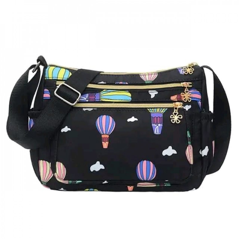 Korean Cross Bag (Black)