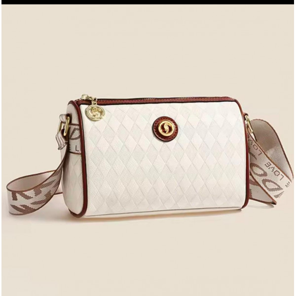 Cylinder lightweight bag (white color)