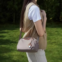 Gelory Casual Travel Waterproof Messenger Bag Trendy {Meroon}