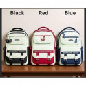 Academy Style Waterproof School Book Bag(Black Colour)