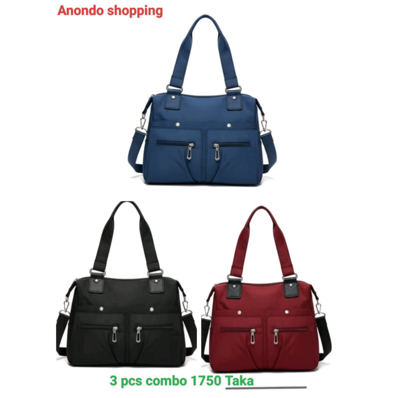 Large Capacity shoulder bag (৩ পিসের কম্বো ১৭৫০ টাকা)