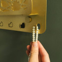 Wall Mounted Quran Shelf (Golden)