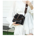 High-quality Messenger Bags For Women Luxury Crossbody Shoulder Bags Female(Black)