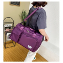 Fashionable Large Capacity Travel & Gym Bag (purple)