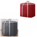 (2Pcs) 4XL Size Large Capacity Storage Bag (Red/Ash)