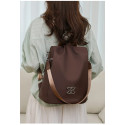 Women Large Capacity Outdoor Tote Bag ( coffe  )