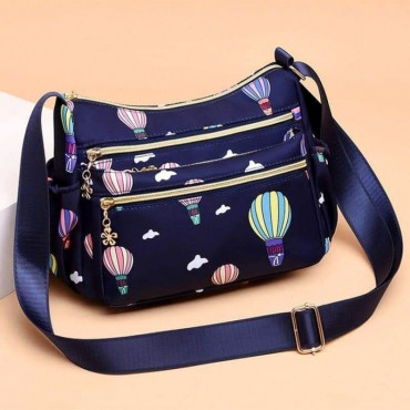 Women Crossbody Korean Bag (Blue)