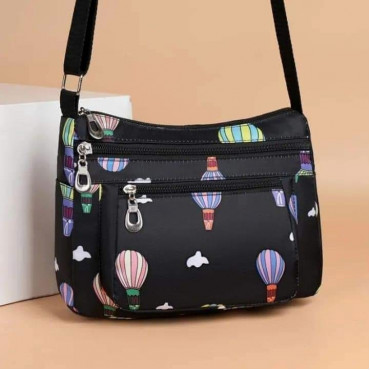 Women Crossbody Korean Bag (Black)