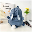 Cartoon Rabbit Children Backpack(Blue)