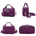 Large Capacity Waterproof Anti-theft Fashion (Purple colour )