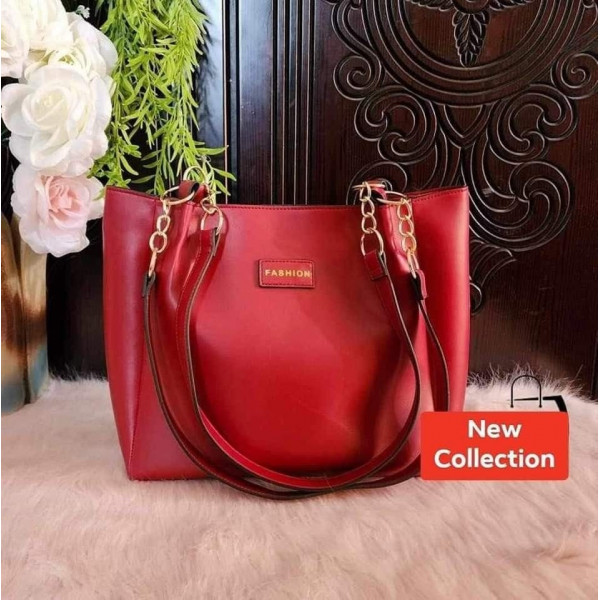 Signature Classic shoulder women's tote bags(Marun)