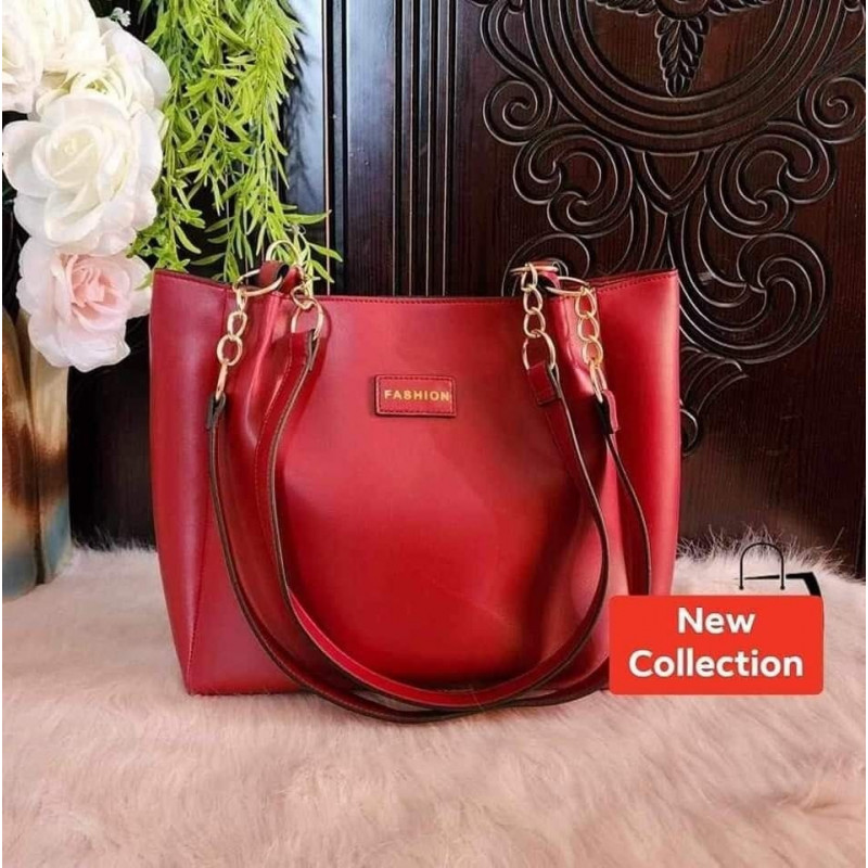 Signature Classic shoulder women's tote bags(Marun)