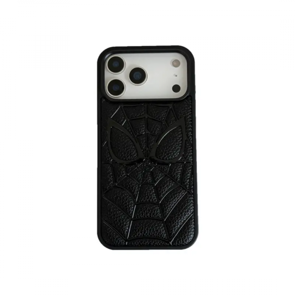 3D Spider-Man Spider man Marvel Phone Case for iphone (Leather Textured)