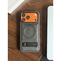 Premium Leather MagSafe Case with Stand