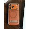 Premium Leather MagSafe Case with Stand