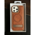 Premium Leather MagSafe Case with Stand