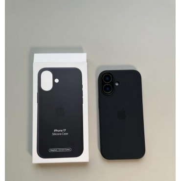 Premium Silicon Magesafe Case Black 