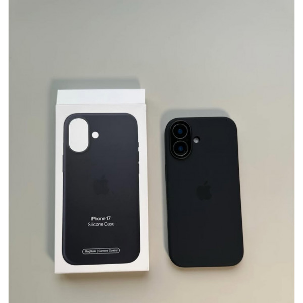 Premium Silicon Magesafe Case Black 