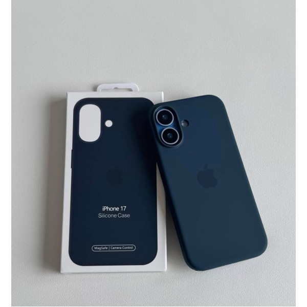 Premium Silicon Magesafe Case for iphone (Blue)