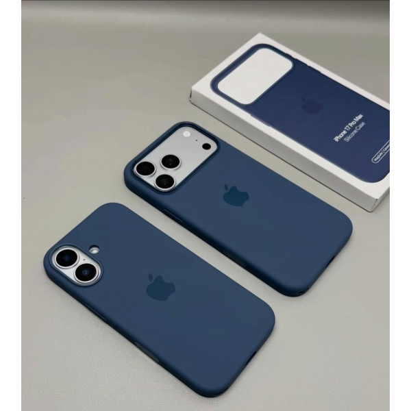 Premium Silicon Magesafe Case for iphone (Blue)