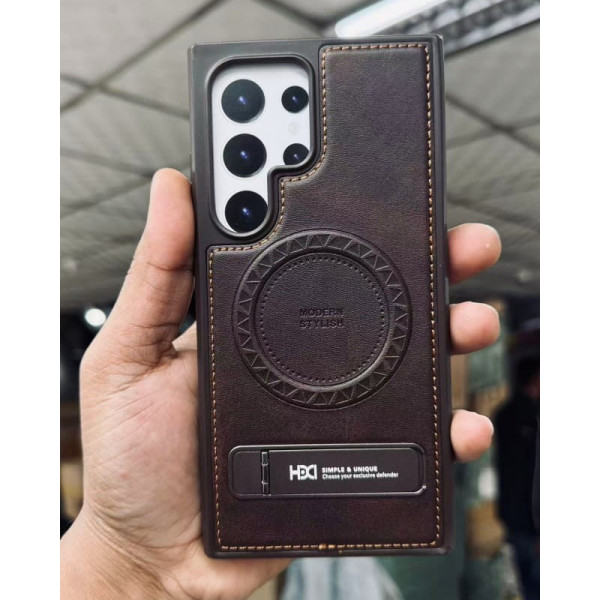HDD Leather Stand Case