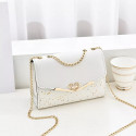 Golden Chain Strap Ladies Designer Bags Bowknot-decoration CrossBody Messenger Girls Fashion Confetti Purse Handbags