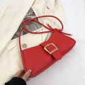 Trendy Mini Shoulder Bag for Women with Buckle Design