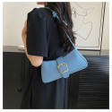 Trendy Mini Shoulder Bag for Women with Buckle Design