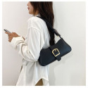Trendy Mini Shoulder Bag for Women with Buckle Design