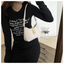 Luxe Minimalist PU Leather Shoulder Bag | RM-66