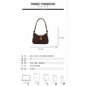 Luxe Minimalist PU Leather Shoulder Bag | RM-66