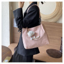 Cute Aesthetic Shoulder Bag with Pearl & Cloud Charm | RM-59