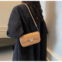 Elegant sleek and sophisticated PU leather mini shoulder bag | RM-65