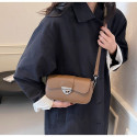 Elegant sleek and sophisticated PU leather mini shoulder bag | RM-65