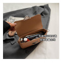 Elegant sleek and sophisticated PU leather mini shoulder bag | RM-65