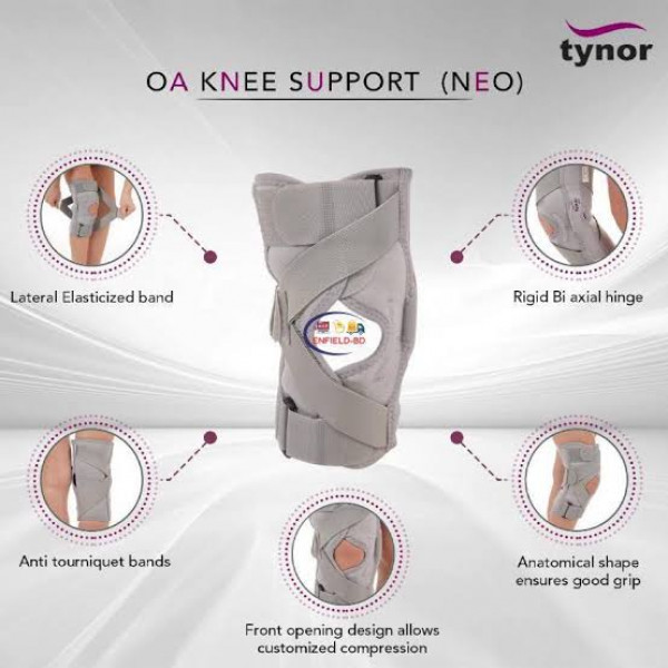 Tynor OA Knee Support Neo J08 For Knock knees (Valgus) and Bowlegs (Varus)