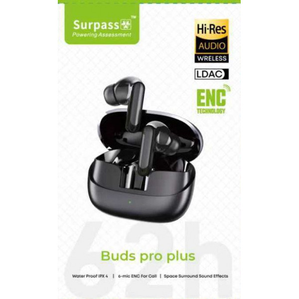 Airbuds Pro Plus – Clear Calls, Waterproof, Surround Sound Experience