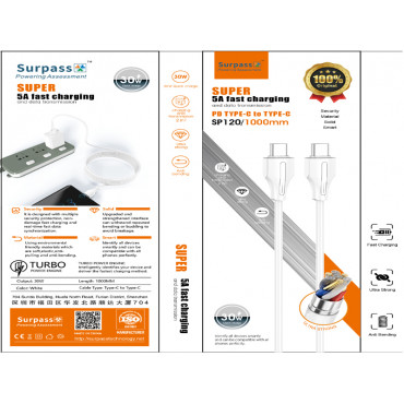 Surpass Cable Silicon Type-C to Type-C