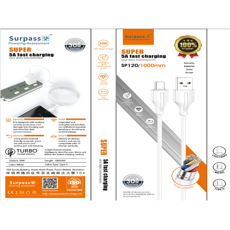 Surpass Cable USB to Type-C