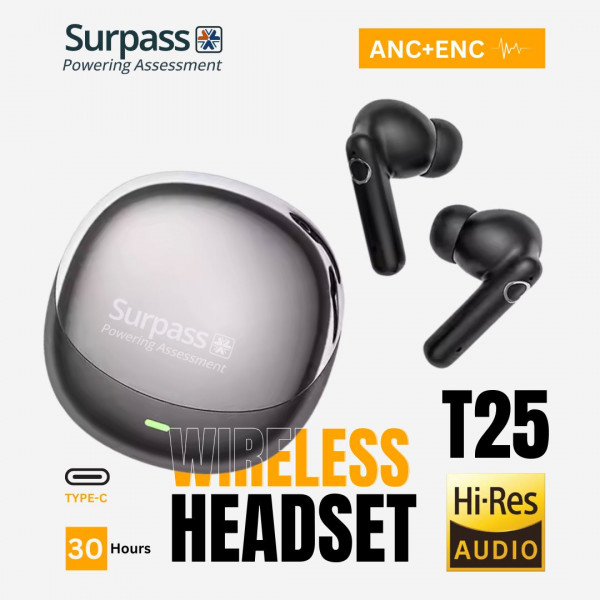 Surpass T25 ANC True Wireless Headset