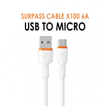 SURPASS CABLE X100 6A USB TO MICRO