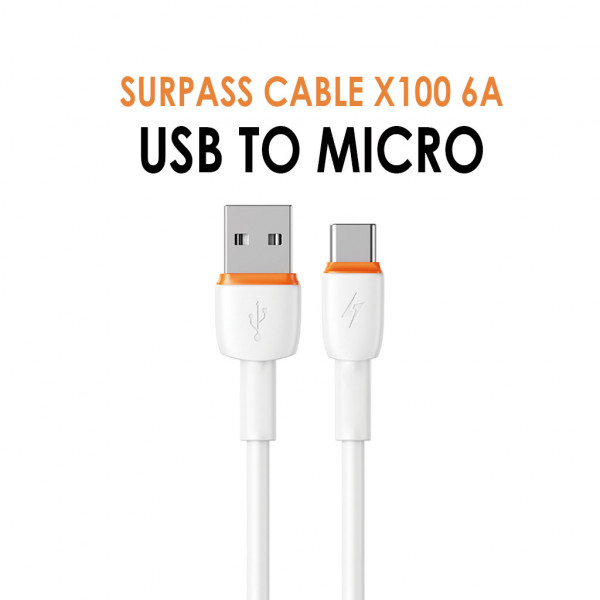 SURPASS CABLE X100 6A USB TO MICRO