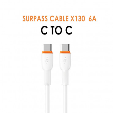 SURPASS CABLE X130 – 6A Type-C to Type-C
