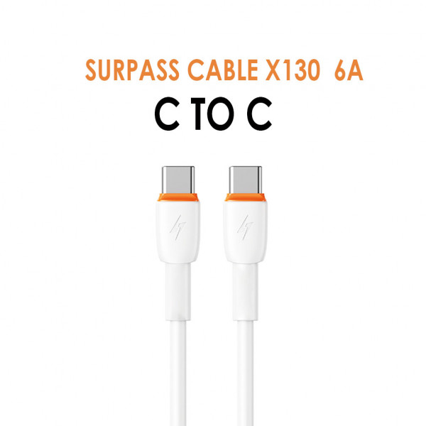 SURPASS CABLE X130 – 6A Type-C to Type-C
